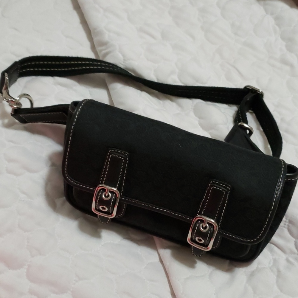 Coach signature waist bag